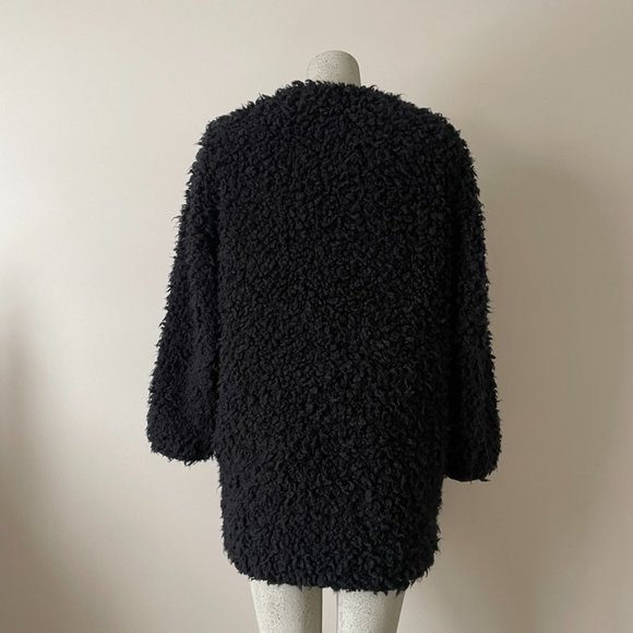 Aritzia | Wilfred Laboratoire Sherpa Faux Fur Jacket - Size L - Picture 4 of 16